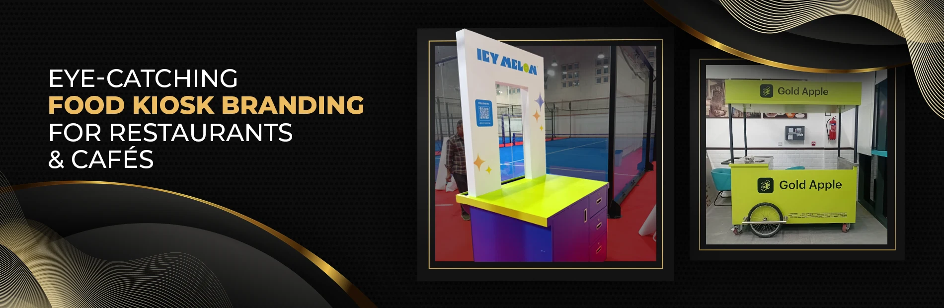 Food Kiosk Branding In Qatar