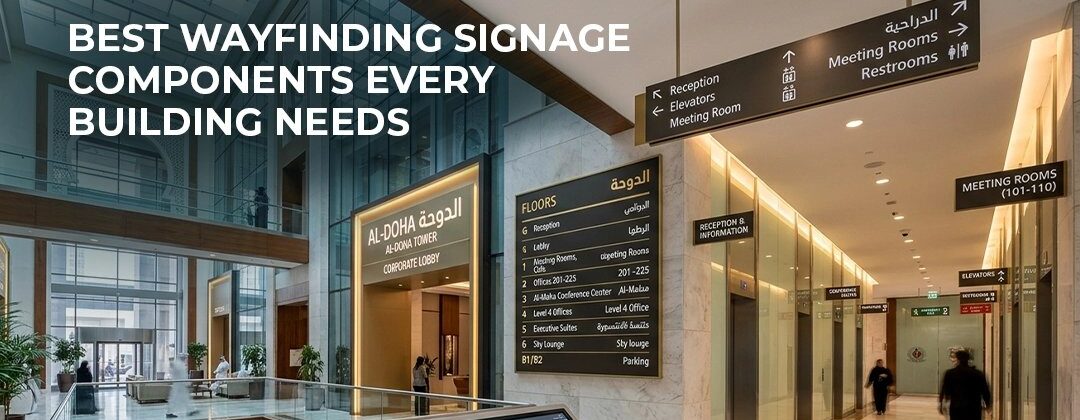 Best Wayfinding Signage Components Every Building Needs