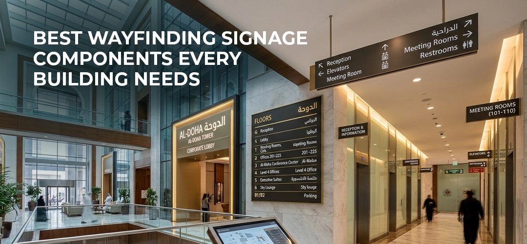 Best Wayfinding Signage Components Every Building Needs