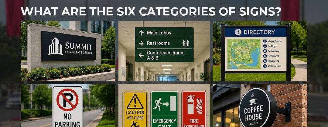 What Are the Six Categories of Signs
