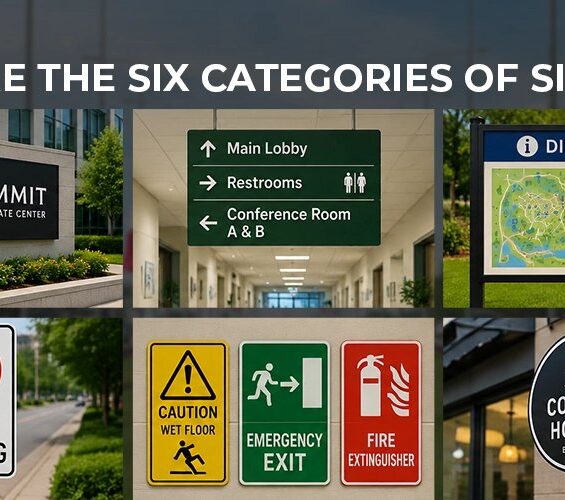 What Are the Six Categories of Signs