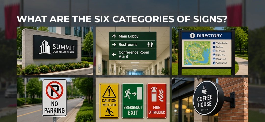 What Are the Six Categories of Signs
