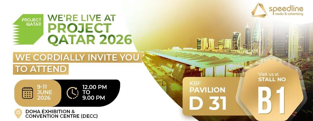 Speedline Media & Advertising is Live at Project Qatar 2026!
