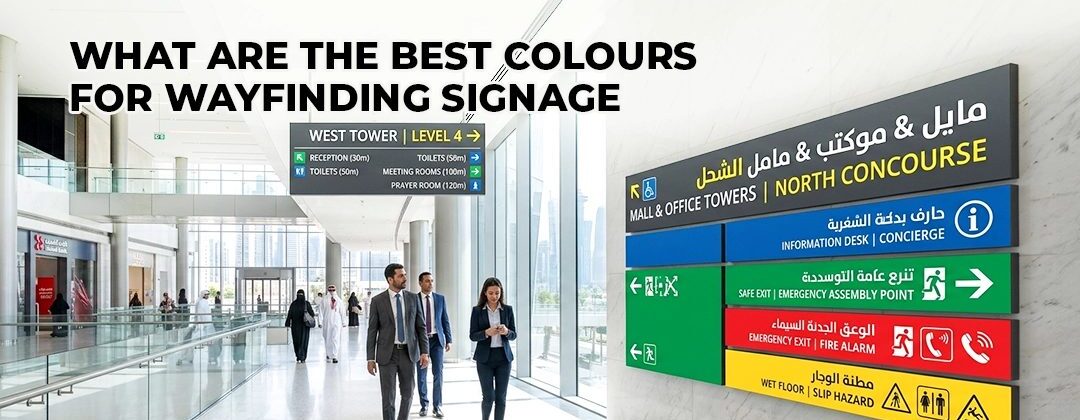 What Are the Best Colours for Wayfinding Signage