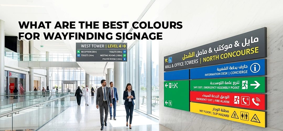 What Are the Best Colours for Wayfinding Signage